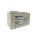 Victron 12V 15Ah AGM Super Cycle battery showing Faston terminals and product label