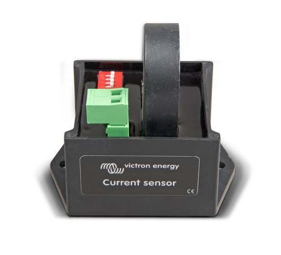 Victron single phase AC current sensor with toroidal transformer ring and terminal block