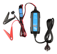 Victron 6V 12V 1.1A Blue Smart IP65 charger with AU NZ plug and crocodile clips