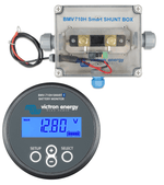 Victron BMV-710H Smart battery monitor gauge and high voltage shunt box