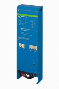 Right perspective of Victron EasySolar blue aluminium enclosure