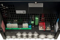 Internal view of the wiring bay in a Victron EasySolar-II GX power system