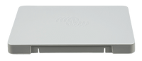 Front profile of the GX Touch 70 protection cover showing side cable notches