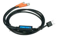 Overview of the Victron LiNGST service tool assembly with coiled cable