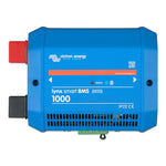 Front view of the blue Victron Lynx Smart BMS 1000 NextGen with IP22 rating