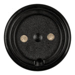 Front face of the magnetic MagCode power port showing dual circular contact points