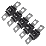 Pack of five Victron 100A MIDI fuses with blue labels and silver bolt-down terminals