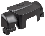 Black plastic terminal cover for Victron MPPT solar charge controller