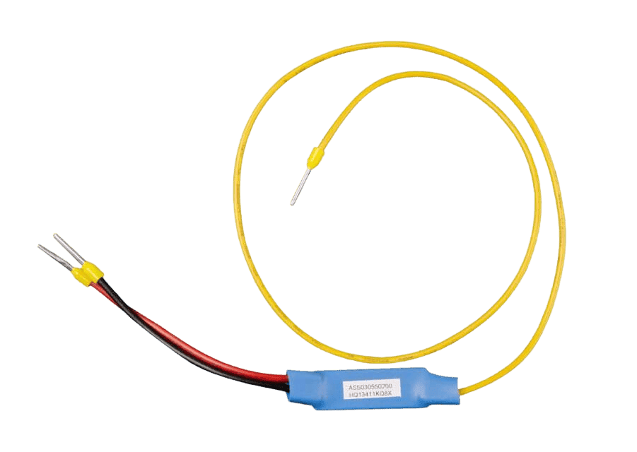 Non-inverting remote on-off cable with pin terminals and central signal module