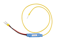 Non-inverting remote on-off cable with pin terminals and central signal module