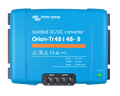Front view of Victron Orion-Tr 48/48-8 isolated DC-DC converter in blue casing