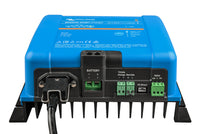 Bottom connection panel of the Victron Phoenix Smart charger with battery and communication terminals