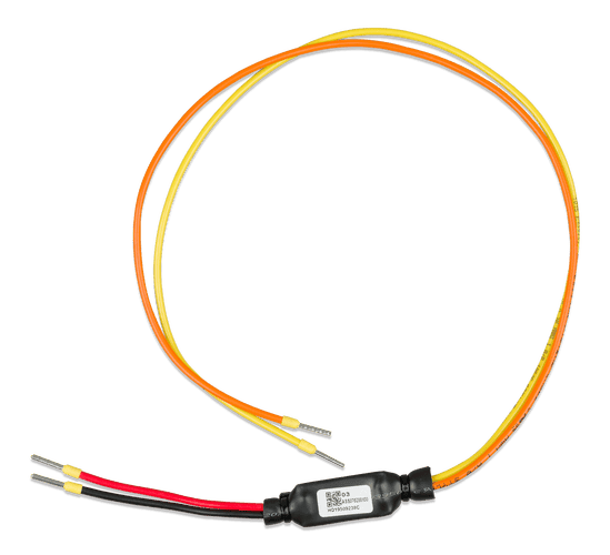 Victron Smart BMS CL 12-100 to MultiPlus interface cable with colour-coded wires and tinned ends