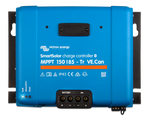 Blue Victron SmartSolar MPPT 150/85-Tr VE.Can charge controller with screw terminals and status LEDs