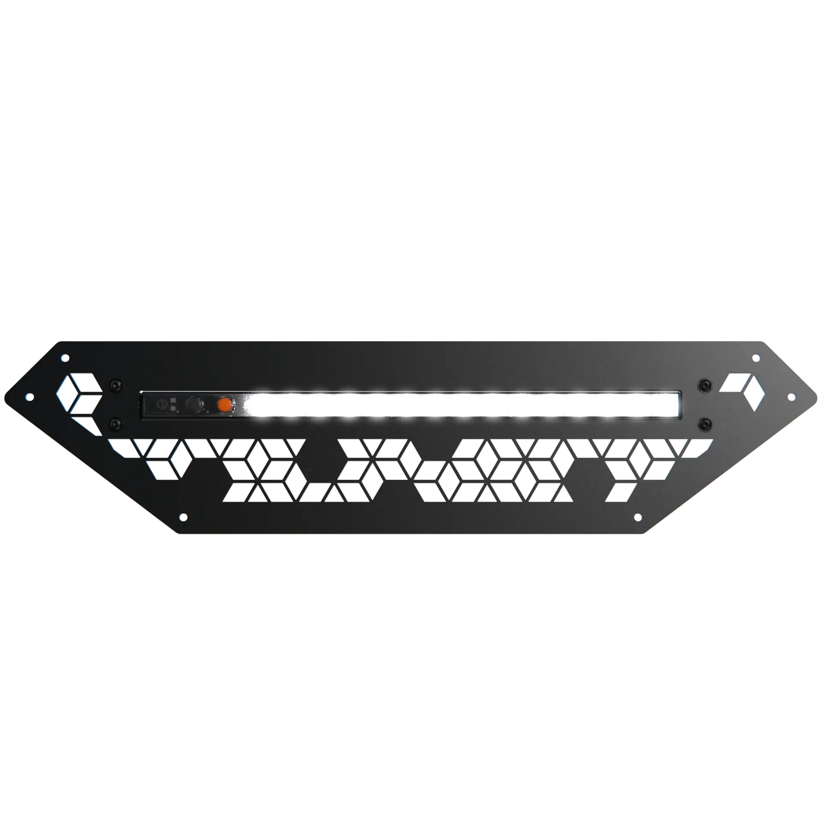 Enerdrive Voyager light bar kit showing the 6000K cool white lighting mode