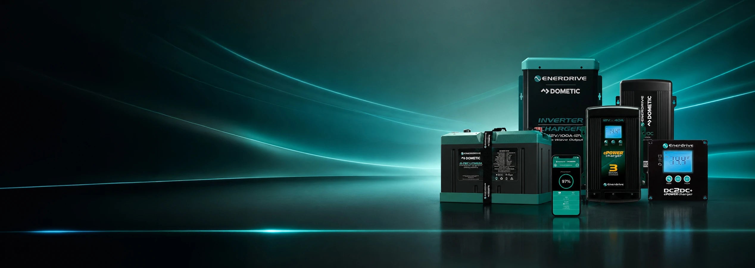 Enerdrive product range showroom
